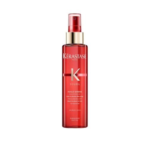 Kérastase, Soleil, Olio con Protezione, Trattamento per Capelli Senza Risciacquo con Protezione Solare, UV Huile Sirène, 150 ml