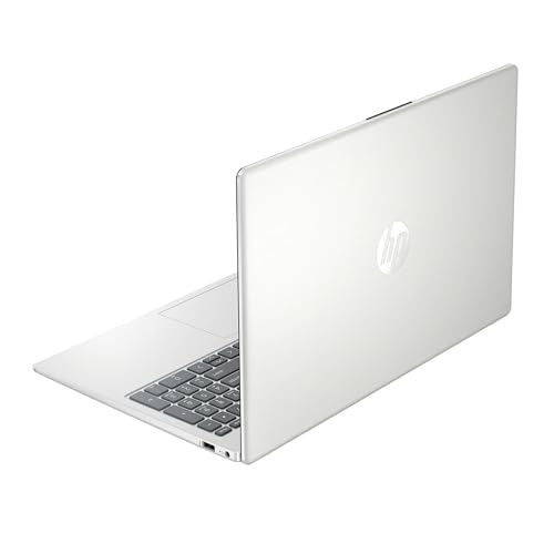 Image of HP 15.6 inch FHD Business & Student Laptop Computer, 10-Core Intel Core i5, Windows 11 Pro Laptop with Microsoft Office Lifetime Suite, PLUSERA Earphones, Silver (Silver, 32GB RAM | 1TB SSD)