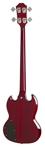 Epiphone EB-3 Bass Basse électrique Cherry - Les Beatles, Paul McCartney, John Lennon, RIngo Starr, George Harrison Epiphone EB-3 Bass Basse électrique Cherry – Image 7