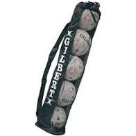 Gilbert Netball Tubular Ball Tube Holdall - BLACK