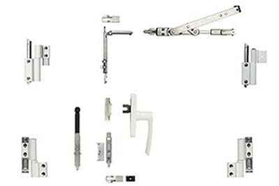 FAPIM Kit oscilo-batiente Galicube 2V Cremona Gea - Compás medio 562 a 1200 mm - Blanco 9010-1331GF_32