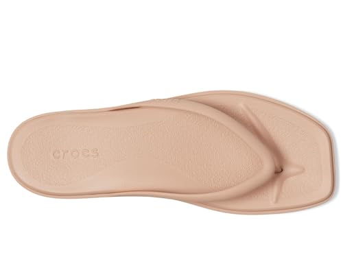 Crocs Femme Miami Flip Tongs, Pink Caramel, 34/35 EU