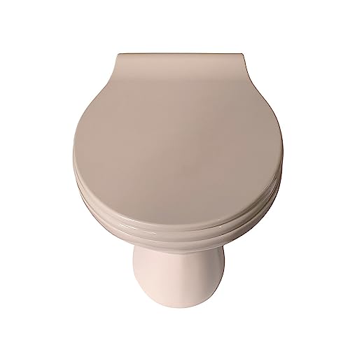 Belvit Stand WC Bahama Beige Abgang Wand mit Softclose-Deckel – Bild 4