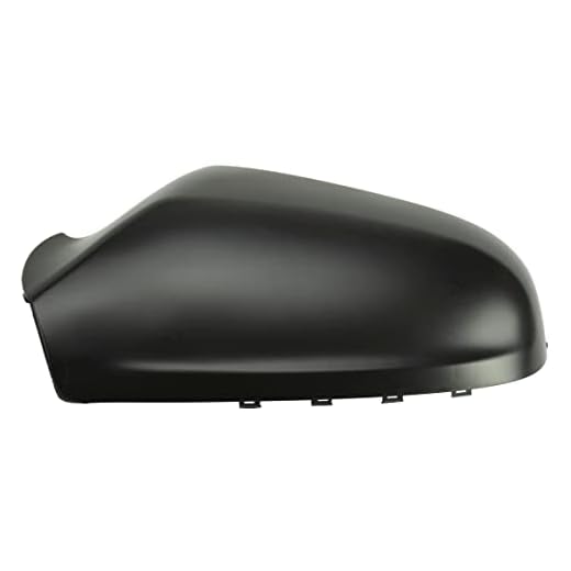 carcasa espejo opel astra h TarosTrade 58-0471-L-51098 Cubierta De Retrovisor De Puerta Negra Lado Izquierda