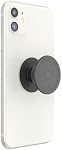 PopSockets Poignée de téléphone avec kiosque à enroulement, poignée adhésive - Noir translucide