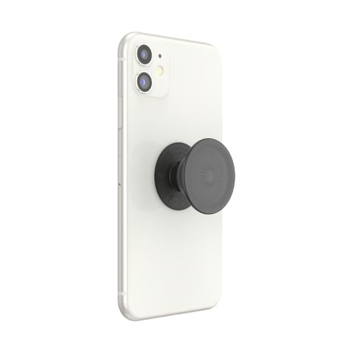 Image of PopSockets Phone Grip with Expanding Kickstand, Adhesive Grip - Translucent Black