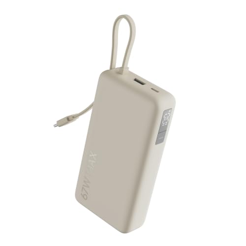 Xiaomi 67W Batterie Externe 20000mAh, Power Bank USB-C, Chargeur Portable