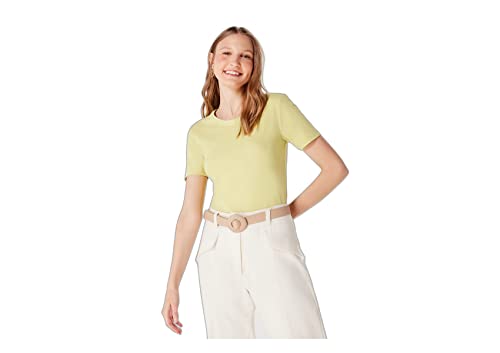 Blusa meia manga, Feminino, Hering, verde medio, XG