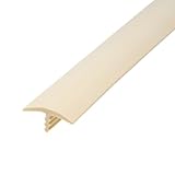 Outwater Industries 25 Foot Almond 3/4 Inch Center Barb Tee Moulding T Molding Hobbyist Pack, Small Projects, Arcade Machines and Tables