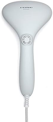 Steamery Handheld Clothes Steamer Cirrus 2, 1500W, UK Plug, Stainless Steel Mouthpiece, 25 Second Fast Heat Up, Garment Wrinkles Remover, Grey