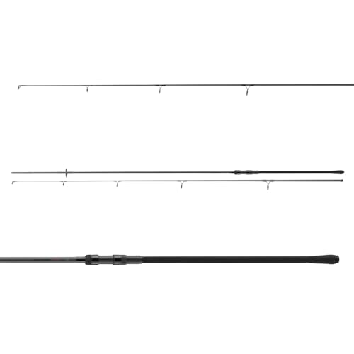 DAIWA Black Widow XT Carp 3,60m, 12 Pieds 3,50lbs, 2 Brins, 50mm Anneau de Départ, Canne à Pêche, Canne à Carpe