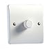 Price comparison product image MK Logic Plus K1501 WHILV 2 way Low Voltage Dimmer, 1gang, 500W/400VA