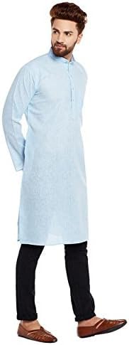 Men's Cotton Blend Only Long Kurta2