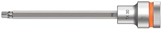 1/2 in Drive Torx Socket Bit Torx T30 Tip, 5 33/64 in L