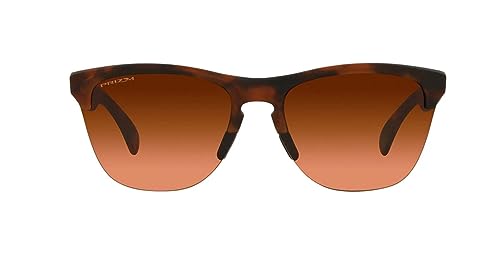 Oakley Frogskins Lite Sunglasses Matte Brown Tortoise with Prizm Brown Gradient Lens 63mm2
