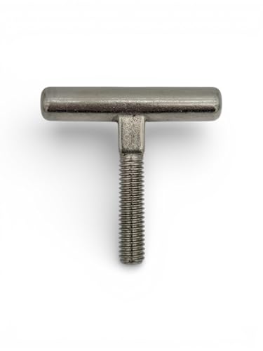 Stainless T-Handle Bolt Compatible with ShoreMaster Infinity Dock Systems (Fits RS4, RS7, TS9 Leg Pockets, Accessory Brackets, and Dock Connectors) (1)