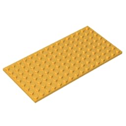 XYEIUGO GDS-529 92438 Foundation Plate 8x16, Metallic Gold, 5 PCS — image 1