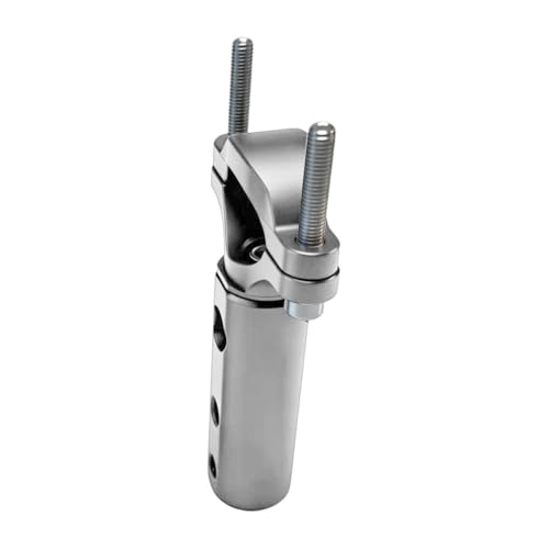 Soporte para faro de motocicleta de aluminio para conducción urbana