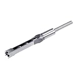12.7mm (1/2") Mortice Chisel Drill Bit Set – Woodworking Square Hole Cutter with Auger – HSS Steel – For Mortice Machines, Bench Drills, Joinery & Carpentry Projects - BWD