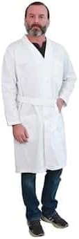 Cole-Parmer Men's Easy Care Poly/Cotton Blend Lab Coat, X-Large (48)