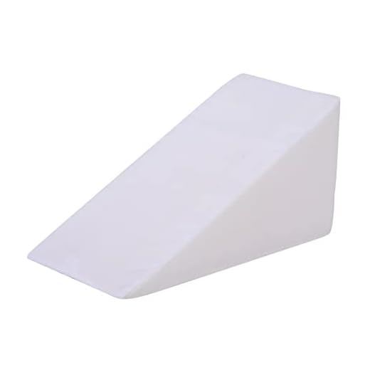 Arm Elevation Pillow for Broken Arm - Orthopedic Positioning Wedge with Contour Design - 15.75x7.87x7.87inch - High-Density Sponge Support Cushion- White