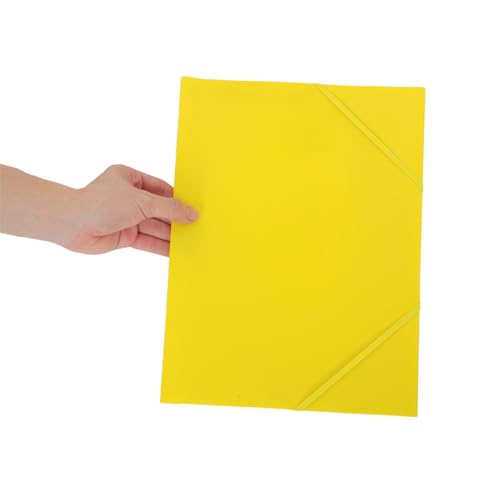 Chemise à rabats A4 compartiments multiples et fermeture sécurisée