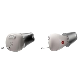 Cearvol Nano Amplificatore del Suono per Anziani, Custodia di Ricarica con Controllo, 3 Modalità, 3 Programmi Sonori, Galassia