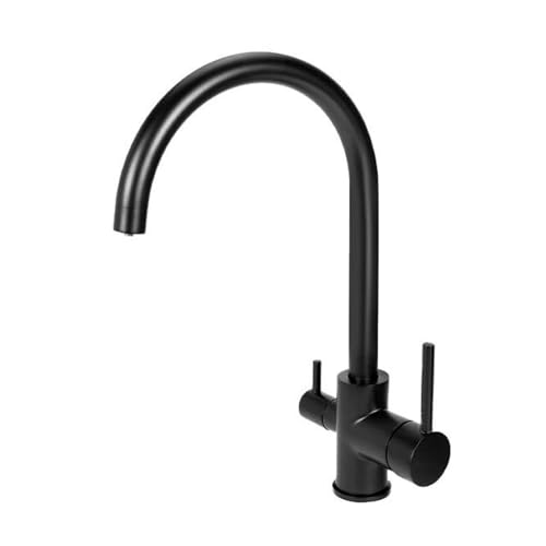 Robinet 3 voies cuisine ZR98US mitigeur en acier inoxydable durable et fonctionnel
