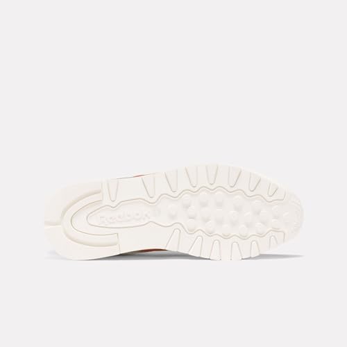 Image of Reebok Women's Classic Leather Sneaker, Chalk Ter Chalk, 8.5