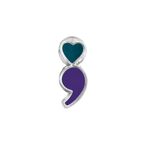Image of Suicide Awareness and Prevention Pin - Bulk Packs - Variety Pack of Teal & Purple Ribbon Pin Perfect for Support Groups, Gift-Giving and Fundraising
