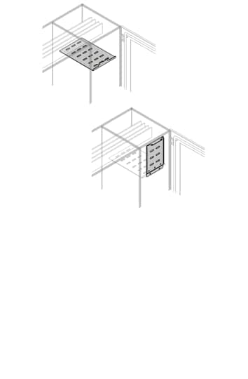 Ségrégation horizontale ABB Entrelec 400 x 500 évite court-circuit barre