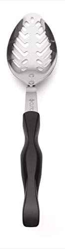 CUTCO Model 1713 Slotted Spoon with Classic Dark Brown handle ...