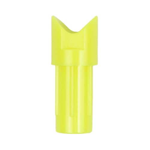 Crans d'arbalète demi-lune Bohning jaune fluo haute visibilité pack de 12
