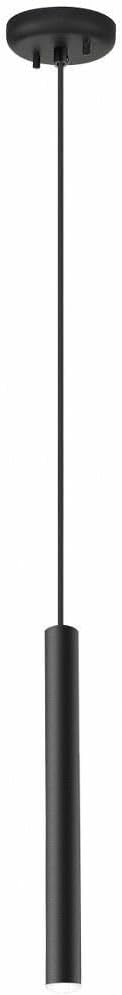 Access Lighting 72022LEDD-MBL/ACR Pipeline Pendant, 1-Light 5 Watts, Matte Black