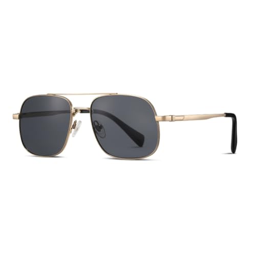 Lunettes de soleil pour homme avec double pont élégant
