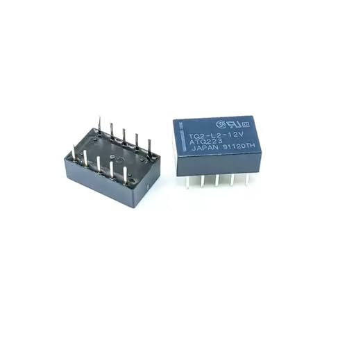 Relais TQ2-L2-12V bistable basse consommation pour signal stable 10PIN - 5