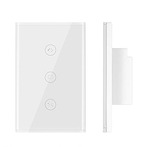 Interrupteur volet roulant WiFi blanc standard pour motorisation de store