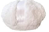 Jumbo Polar Bear Fluffy Fleece Powder Puff for Dusting Powder Large 6 Inch Diameter