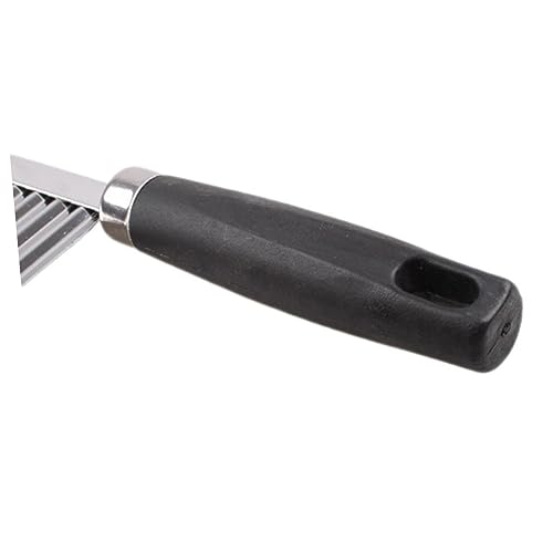 Cortador de verduras de acero inoxidable con borde ondulado miniatura 1