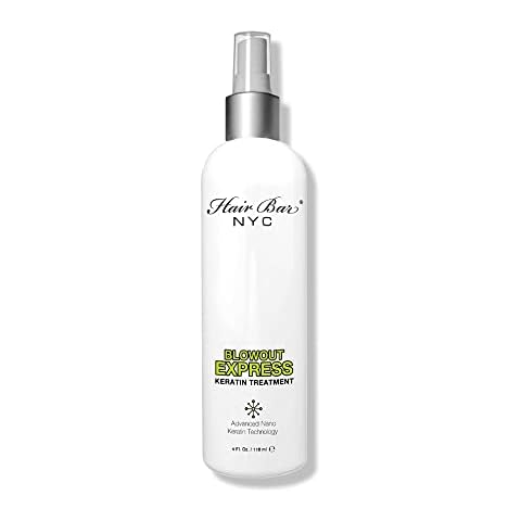 Brazilian Blowout Express Keratin Treatment - Spray Blow and Go | Quick Keratin in Spray | Quick Application | Smoothing Long Lasting Treatment | Easy Treatment Safe for Home Anti Frizz 118ml /4 floz Cover