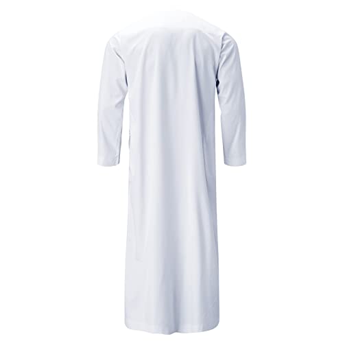 Robe musulmane homme ample avec poches pratiques - 6