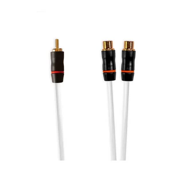 Câbles RCA Fusion répartiteur RCA CA adaptateur audio stéréo - 2