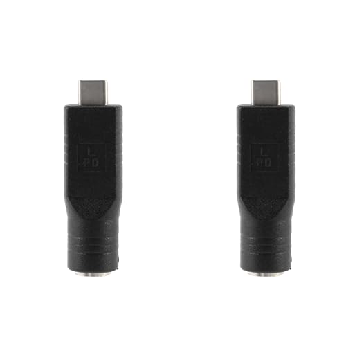 2 x przyłącze prądu 7,4 x 5,0 mm wejście do USB-C C wtyczka sieciowa adapter do laptopów telefonów