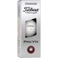 Titleist Pro V1x Enhanced Alignment Custom Logo Golf Balls - 2025 Model