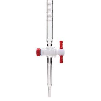 Kimax 17026F-100 Class B Burette, with PTFE stockcock, 100 mL, 1/Each