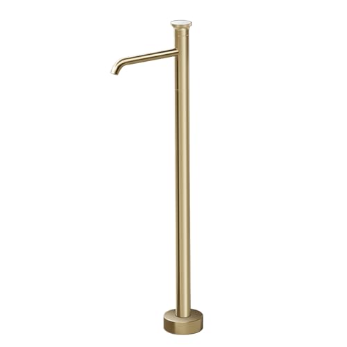 Robinet de baignoire autoportant avec cascade pour une ambiance spa