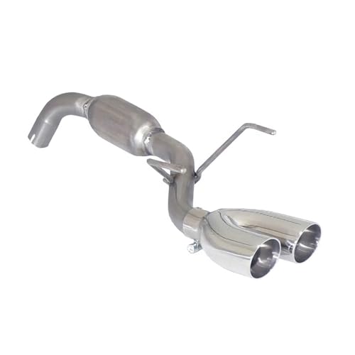 RAGAZZONサイレンサー・デュアルテール Fiat500 1.4用 マフラー RAGAZZON】FIAT500 Rear silencer 2x70 mm staggered | 【ANY'S DIRECT