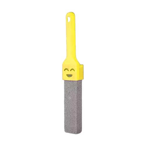 Toilet Bowl Pumice Stone With Handle- Pumice Stick With Handle, Stone Toilet Brush, Rust Remover For Limescale Removing Ring Bat