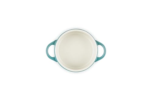 Image of Le Creuset Stoneware Mini Round Cocotte, 8 oz., Riviera