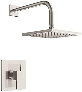 PROFLO PF9820G2 Kelper Shower Only Trim Package with 1.8 GPM Single Function Shower Head - Less Rough-In Valve - Brushed Nickel